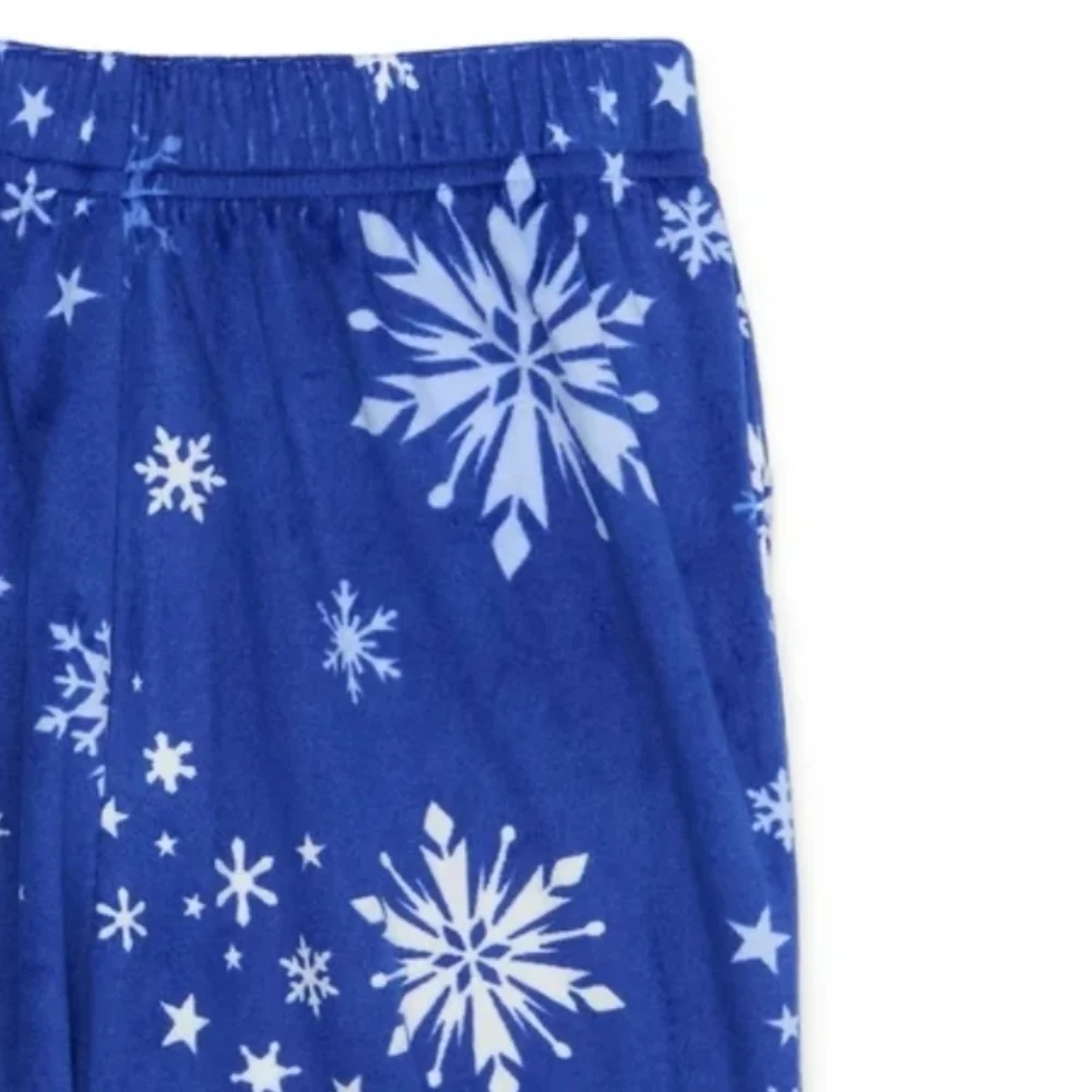 Disney Frozen Girls Long Sleeve Top and Pants‎ Pajama Set 2-Piece Kids Nightwear